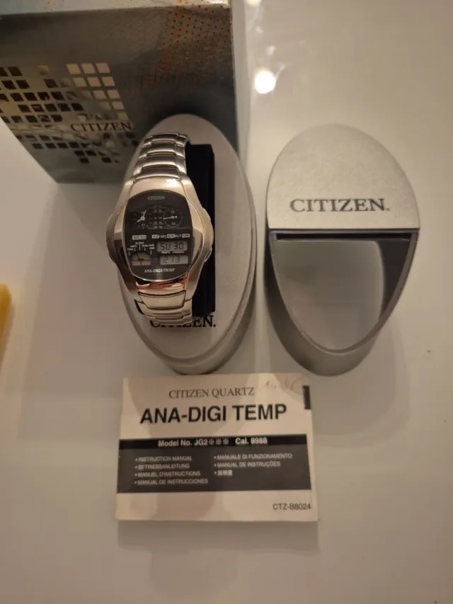 Orologio Citizen Ana-Digi Temp JG2