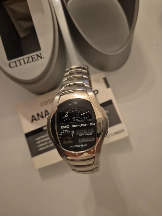 Orologio Citizen Ana-Digi Temp JG2