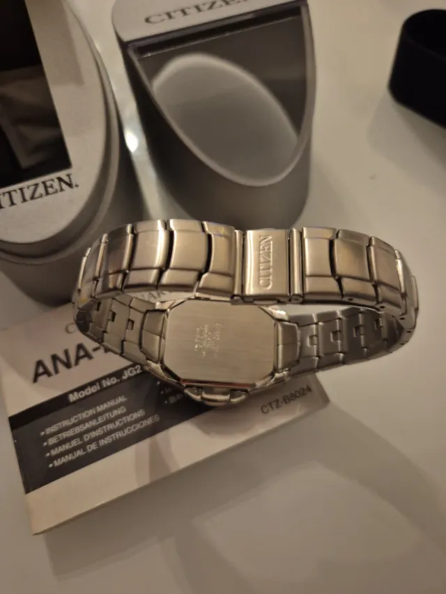 Orologio Citizen Ana-Digi Temp JG2