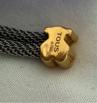 Pulsera Tous Acero y Oro