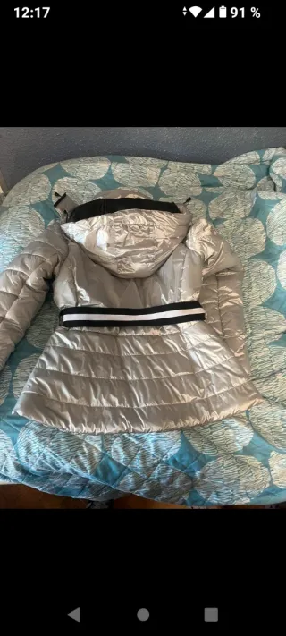 Cazadora Nieve Mountain Plata