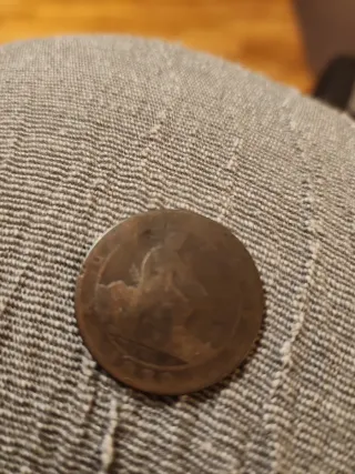 Moneda antigua de coleccion