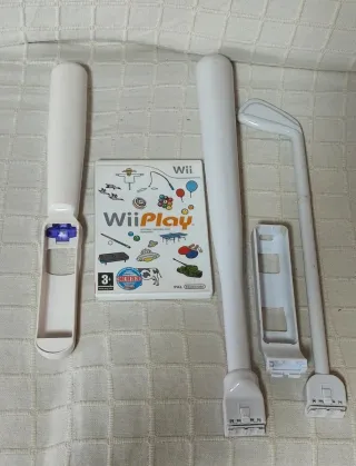Lote: Wii Play + Accesorios