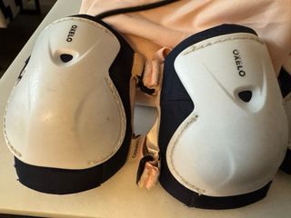 Patines infantiles Oxelo rosas y morados