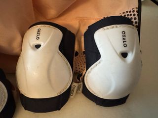 Patines infantiles Oxelo rosas y morados