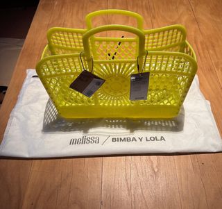 Bolso Bimba y Lola x Melissa Amarillo/ Edición