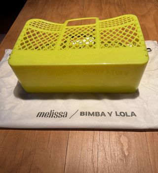 Bolso Bimba y Lola x Melissa Amarillo/ Edición