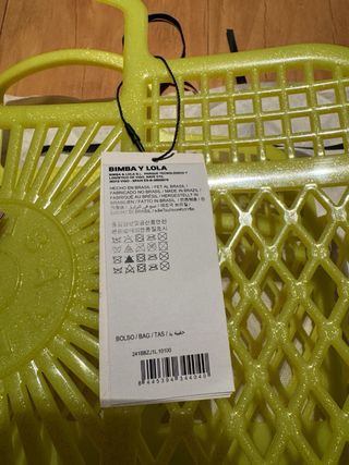 Bolso Bimba y Lola x Melissa Amarillo/ Edición