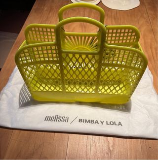 Bolso Bimba y Lola x Melissa Amarillo/ Edición