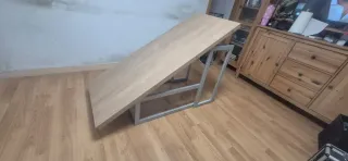 Mesa comedor extensible doble hoja