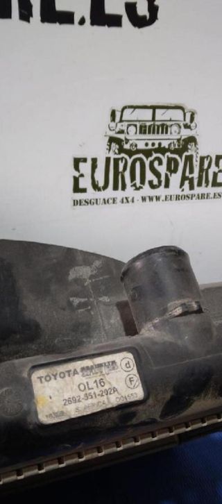 Toyota 2692 551202a radiador agua hilux 2.5 31755