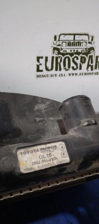 Toyota 2692 551202a radiador agua hilux 2.5 31755