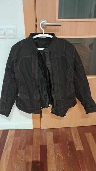Chaqueta moto mujer