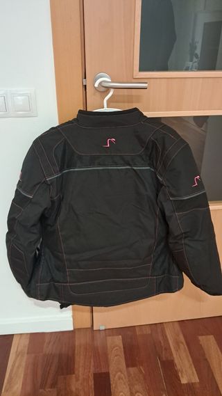 Chaqueta moto mujer