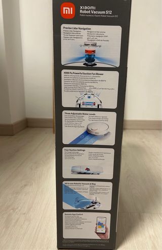 Aspiradora Robot Xiaomi Vacuum S12