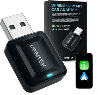 Adattatore Wireless CarPlay Android Auto USB