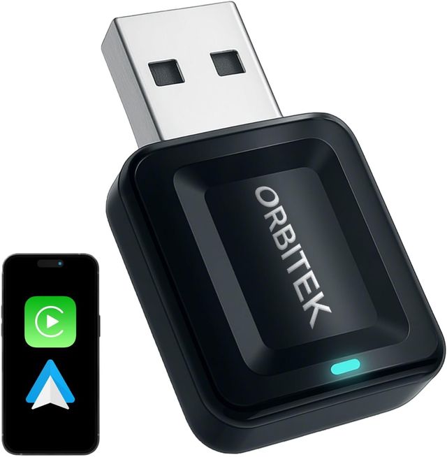 Adattatore Wireless CarPlay Android Auto USB