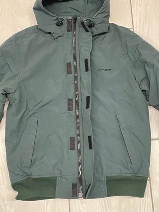 Giacca Carhartt con cappuccio verde