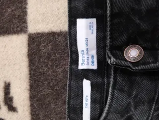 Pantalones vaqueros anchos grises