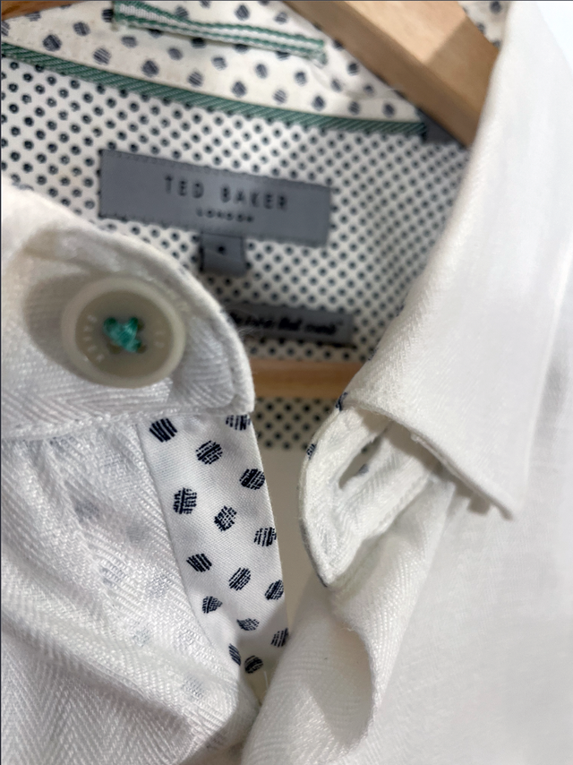 Camisa Ted Baker Blanca Talla L