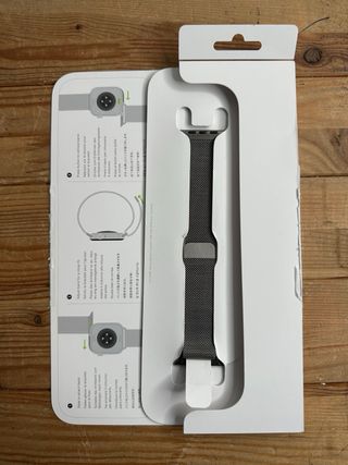 Pulsera Milanese Loop Apple Watch 42mm Titanio