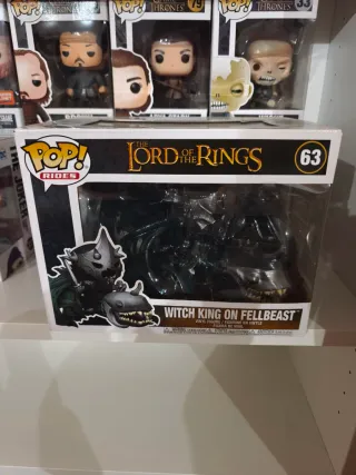 Funko Lord of the Rings Witch King on Fellbeast.