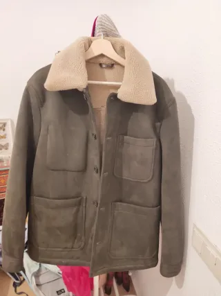 Chaqueta aviador Mango caqui