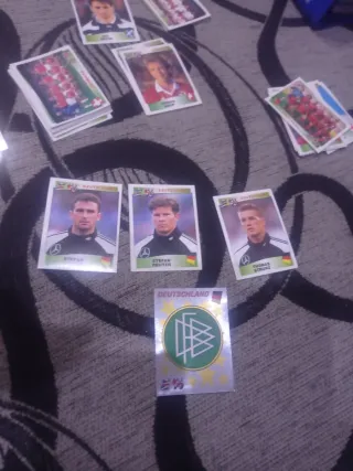 Cromos Eurocopa 96