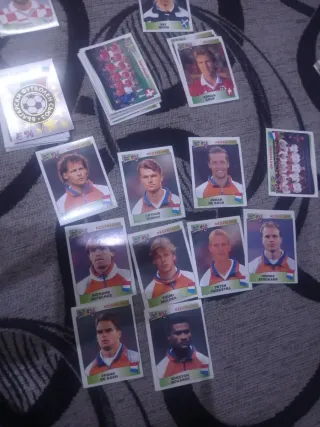 Cromos Eurocopa 96