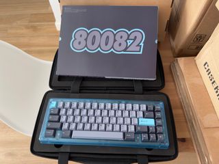 Teclado Mecánico 80082 Azul/Gris