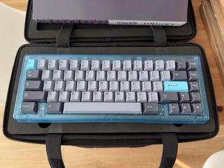 Teclado Mecánico 80082 Azul/Gris