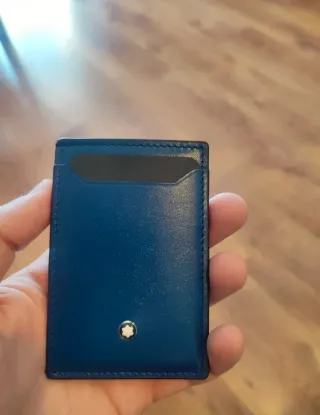 Tarjetero Montblanc Meisterstuck 3cc Negro