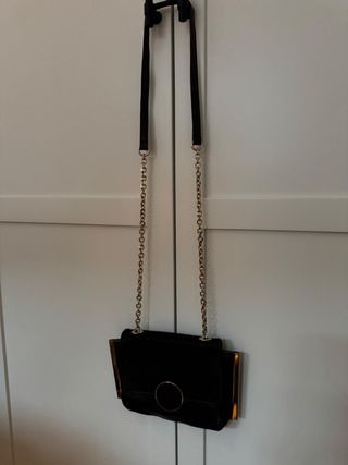 Bolso pelo de vaca Zara
