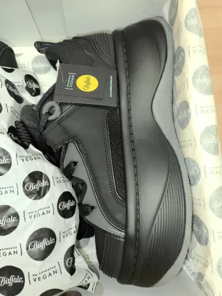 Buffalo Orcus SK8 Zapatillas Plataforma Negras