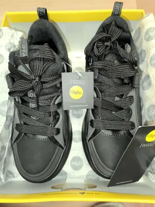 Buffalo Orcus SK8 Zapatillas Plataforma Negras