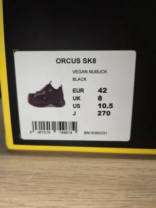 Buffalo Orcus SK8 Zapatillas Plataforma Negras