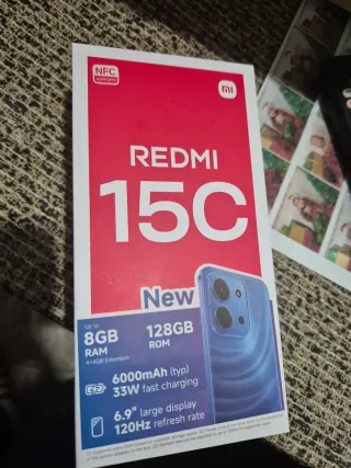 Xiaomi Redmi 15C 128GB Azul Nuevo