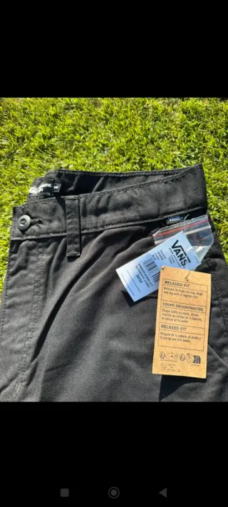 Pantalones Vans Negros Nuevos Talla 32