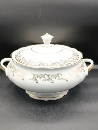 Sopera porcelana francesa Bayona