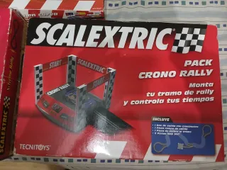 Lote Scalextric X-Treme Rally, Crono Rally y camb.