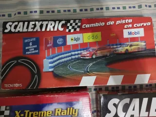 Lote Scalextric X-Treme Rally, Crono Rally y camb.