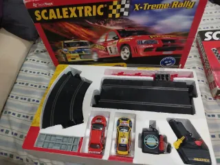 Lote Scalextric X-Treme Rally, Crono Rally y camb.