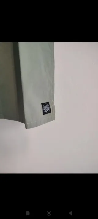 Camisa Santa Cruz verde nueva