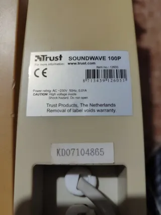 Altoparlanti Trust Soundwave 100P Beige/Nero