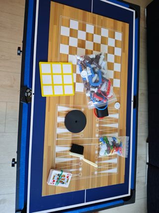 Futbolín para uso interior