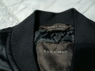 Chaqueta Bomber Zara Negra