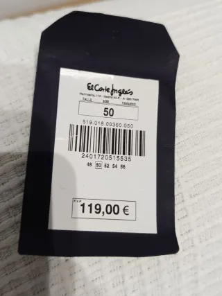 Chaqueta Easy Wear Gris Talla 50