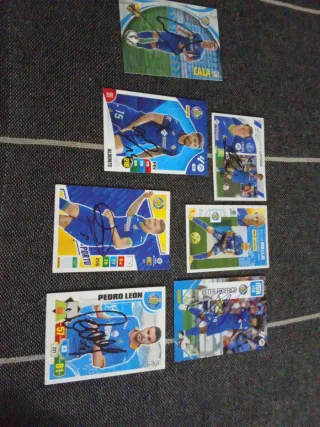 Cromos Firmados Getafe CF
