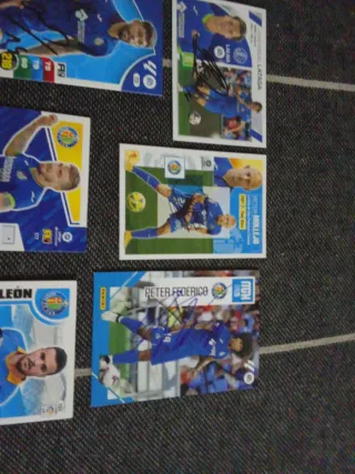 Cromos Firmados Getafe CF