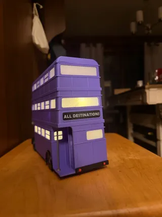 Maqueta Autobús Noctámbulo Harry Potter